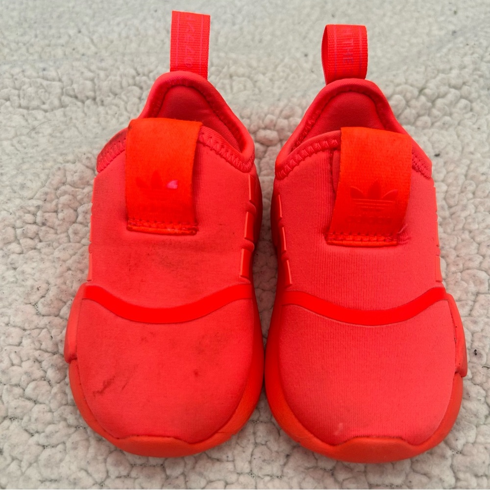 adidas NMD 360 Slip On Athletic Shoe - Baby / Toddler - solar red - size 5
